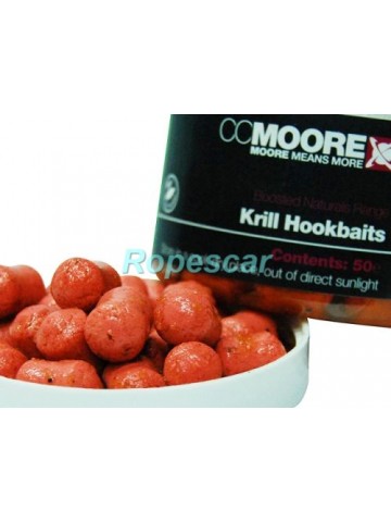 Boilies Glugged Krill Boilie Hookbaits 10 x 14 mm. - CC Moore 